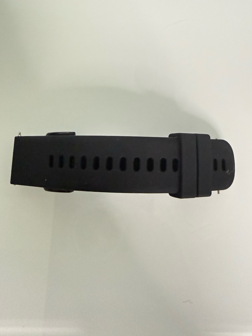 COSMO Black silicone watch band